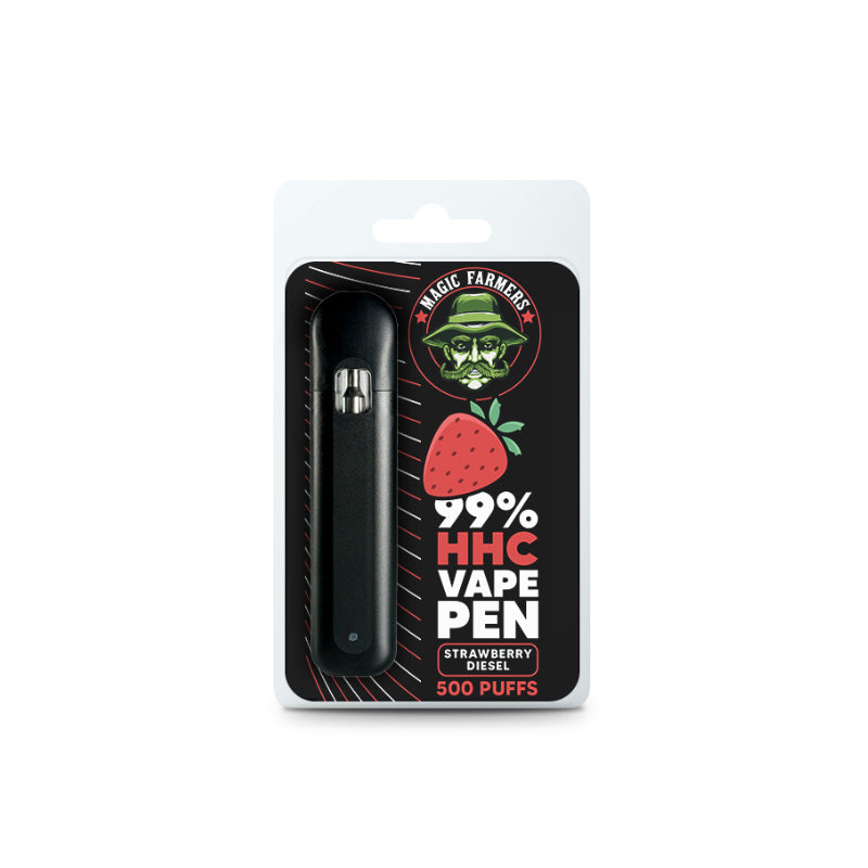 HHC Vape Strawberry Diesel 99% HHC Bolígrafo desechable (500 Caladas)