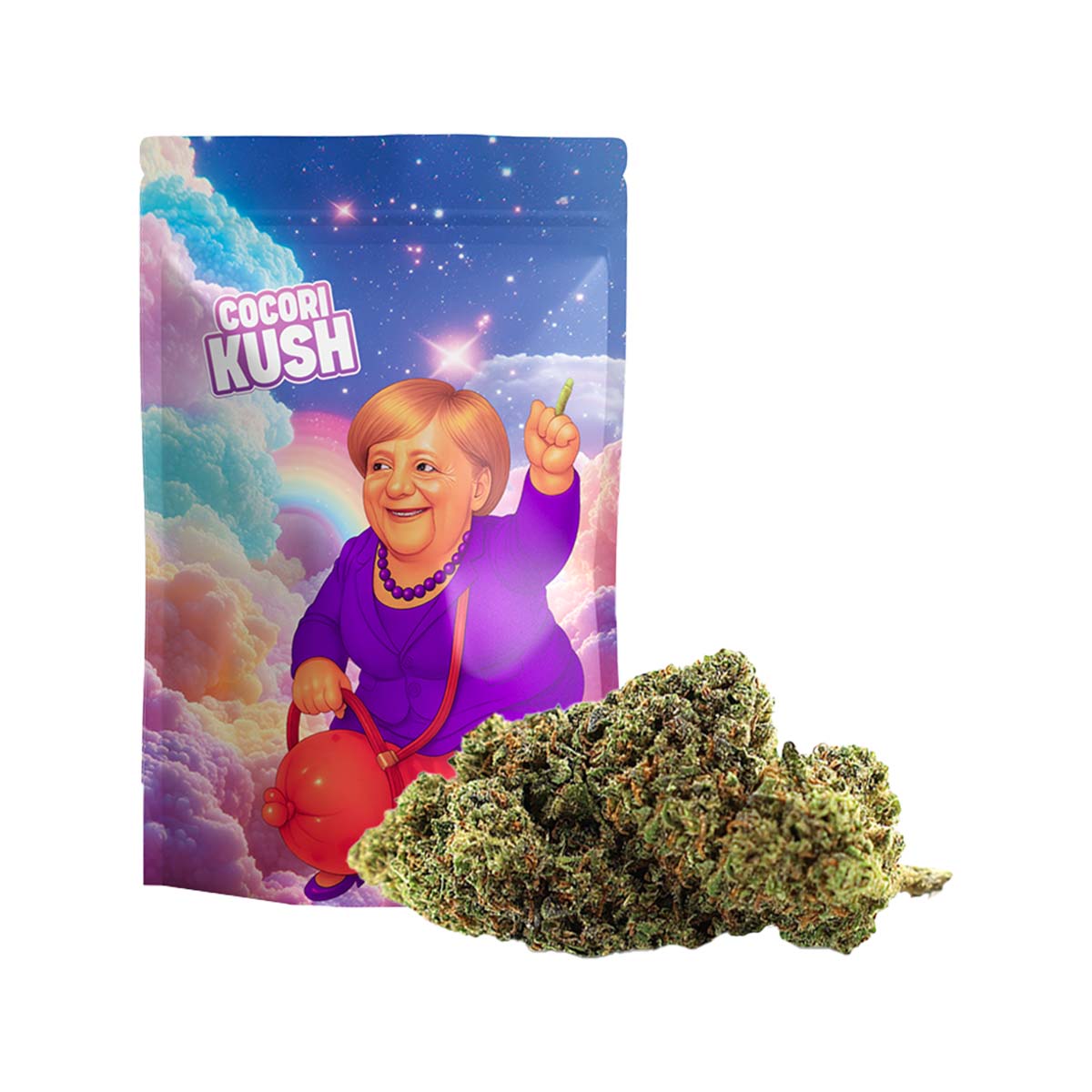 MERKEL CREAM FLORES HEC-10