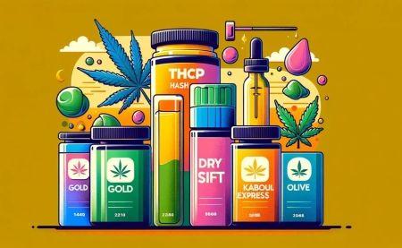 Hachís con THCP: Ketama Gold, Dry Sift, Kaboul Express, Gold Rif, Olive