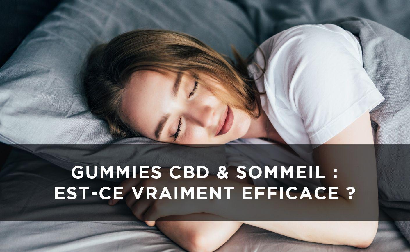 ¿Son realmente eficaces las gominolas de CBD para favorecer el sueño?